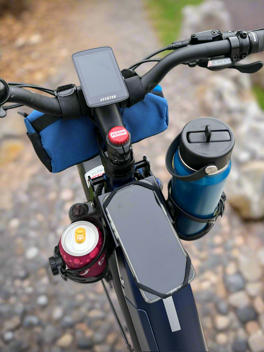 Aventure Dual Sided Water Bottle Bracket with Phone Mount