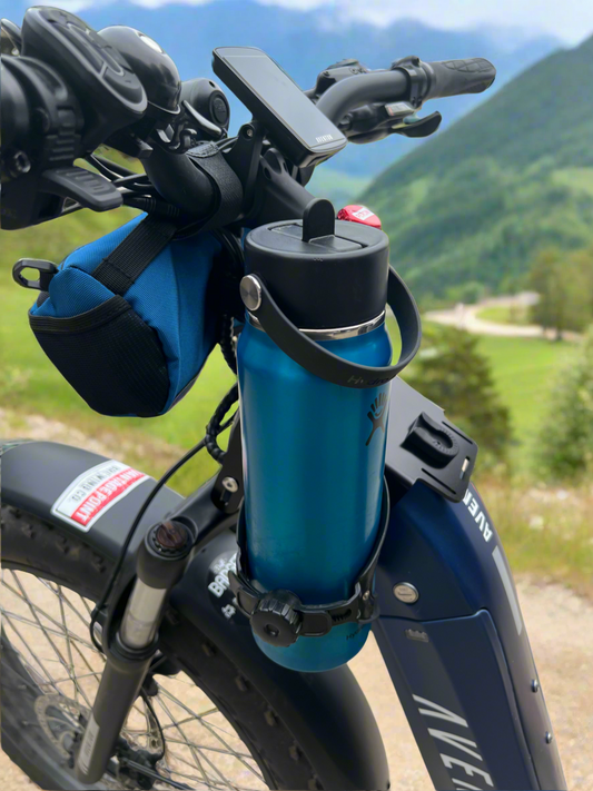 Aventure Dual Sided Water Bottle Bracket with Phone Mount