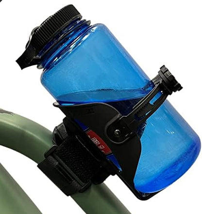 ABC by BiKASE - Any Bottle Cage, Bike Water Bottle Holder - Fits Any Bottle, Container, Speaker, Bicycle Bottle Holder for Frame or Handlebar