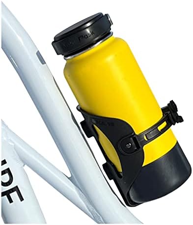 ABC by BiKASE - Any Bottle Cage, Bike Water Bottle Holder - Fits Any Bottle, Container, Speaker, Bicycle Bottle Holder for Frame or Handlebar