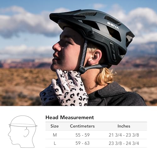 Sena M1 / M1 EVO Bluetooth and Mesh Intercom Smart Communications Mountain Bike Helmets